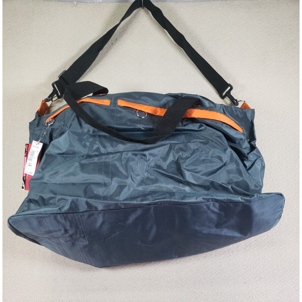 Main Terminal Travel Bag Mens Large Gray Crossbody Shoulder Duffle Bag NWT
